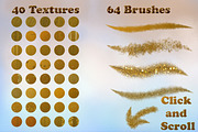 Glitter Set for Photoshop, a Texture Graphic by ArtPlanet (Thumbnail 4 of 5)
