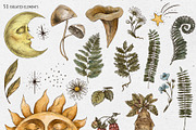 Witchcraft clipart Green witch plant, a Texture Illustration by Belusuab (Thumbnail 3 of 15)
