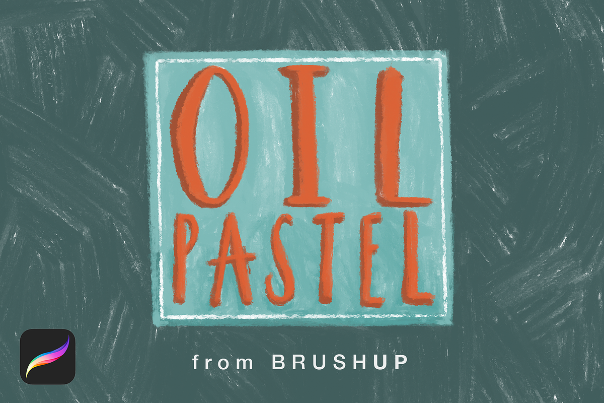 Oil Pastels for Procreate, a Brush Add-On by BrushUp (Photo 1 of 3)