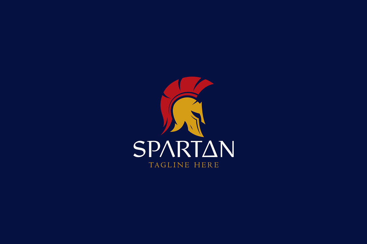Spartan Warrior Head Helmet Logo, a Branding & Logo Template by Signatoro (Photo 2 of 3)