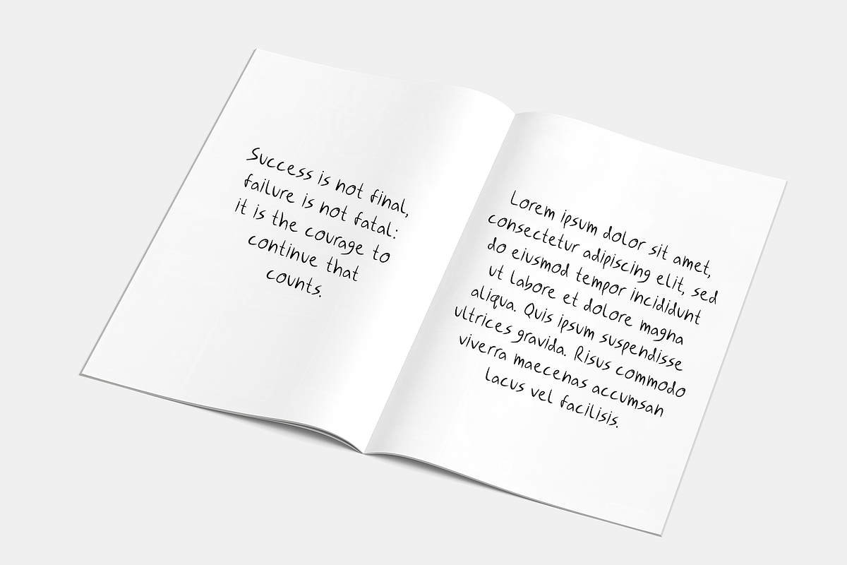 Penmanship pro, a Handwritten Font by portype (Photo 3 of 5)
