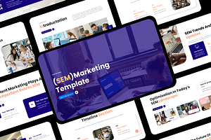 SEM - Marketing Agency Presentation, a Presentation Template by Hammad Arif