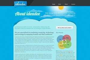 Ideadee - PSD Template