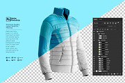 Men's Downs Jacket Mockup, a Hoody Mockup by Nanggroe Scripting (Thumbnail 8 of 9)