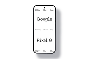 Pixel 9 Smartphone Mockup, a Device Mockup by Mockupdaddy (Thumbnail 8 of 37)