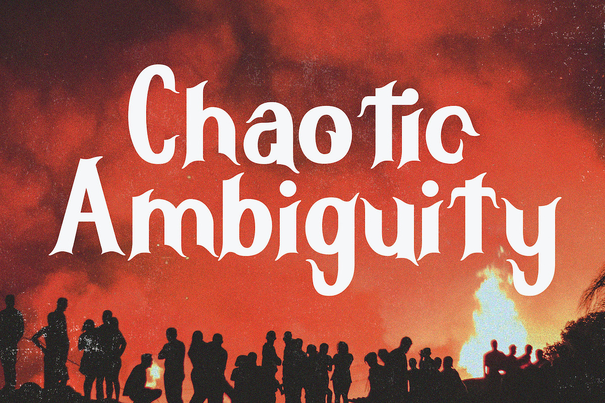 Sangkury - Haunted Display Font, a Serif Font by StringLabs (Photo 9 of 12)