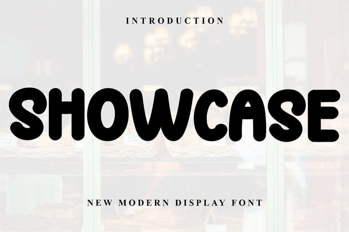 Showcase, a Sans Serif Font by FreshTypeINK (Photo 1 of 8)