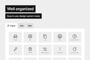 Browser UI Light - 30 icons, an Outline Icon by Pictomate (Thumbnail 6 of 7)