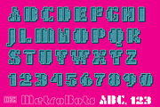 MetroBots Chrome, a Font by Our House Graphics Inc. (Thumbnail 12 of 16)