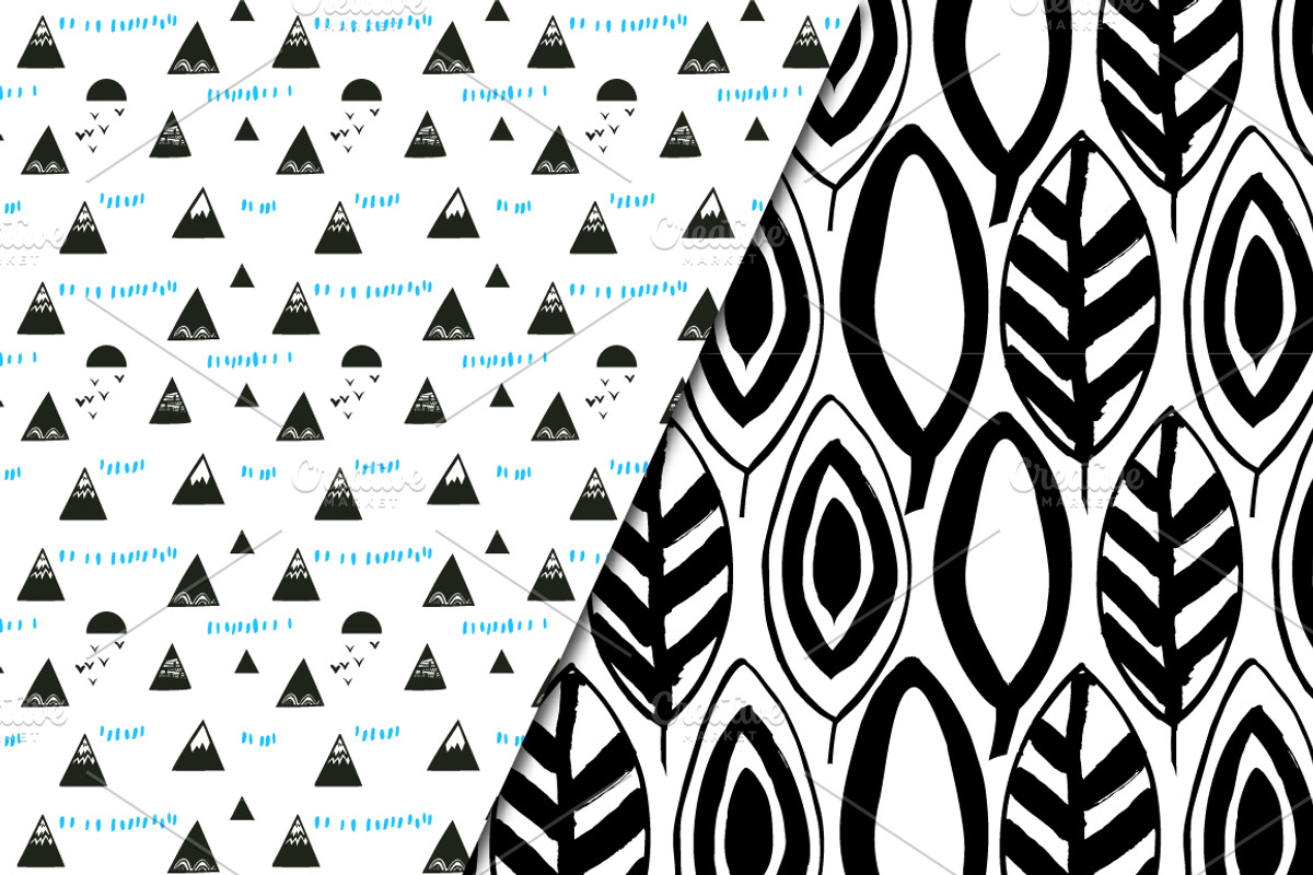 Collection in scandinavian style, a Pattern Graphic by Silmen (Photo 2 of 4)