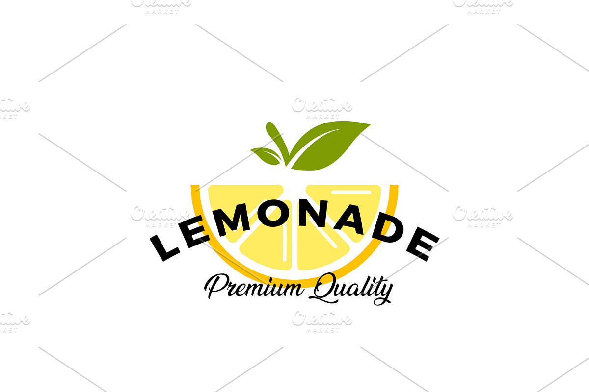 Lemonade Ice Juice Logo Design, a Branding & Logo Template by AlvinStd