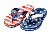 4th of July Sublimation Clipart, a Seasonal Illustration by VetalStock (Thumbnail 4 of 21)