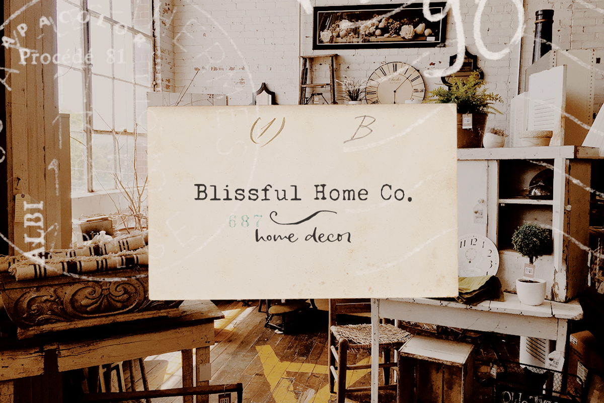 Secretary Typewriter & Texture pack, a Serif Font by Ana's Fonts (Photo 9 of 11)