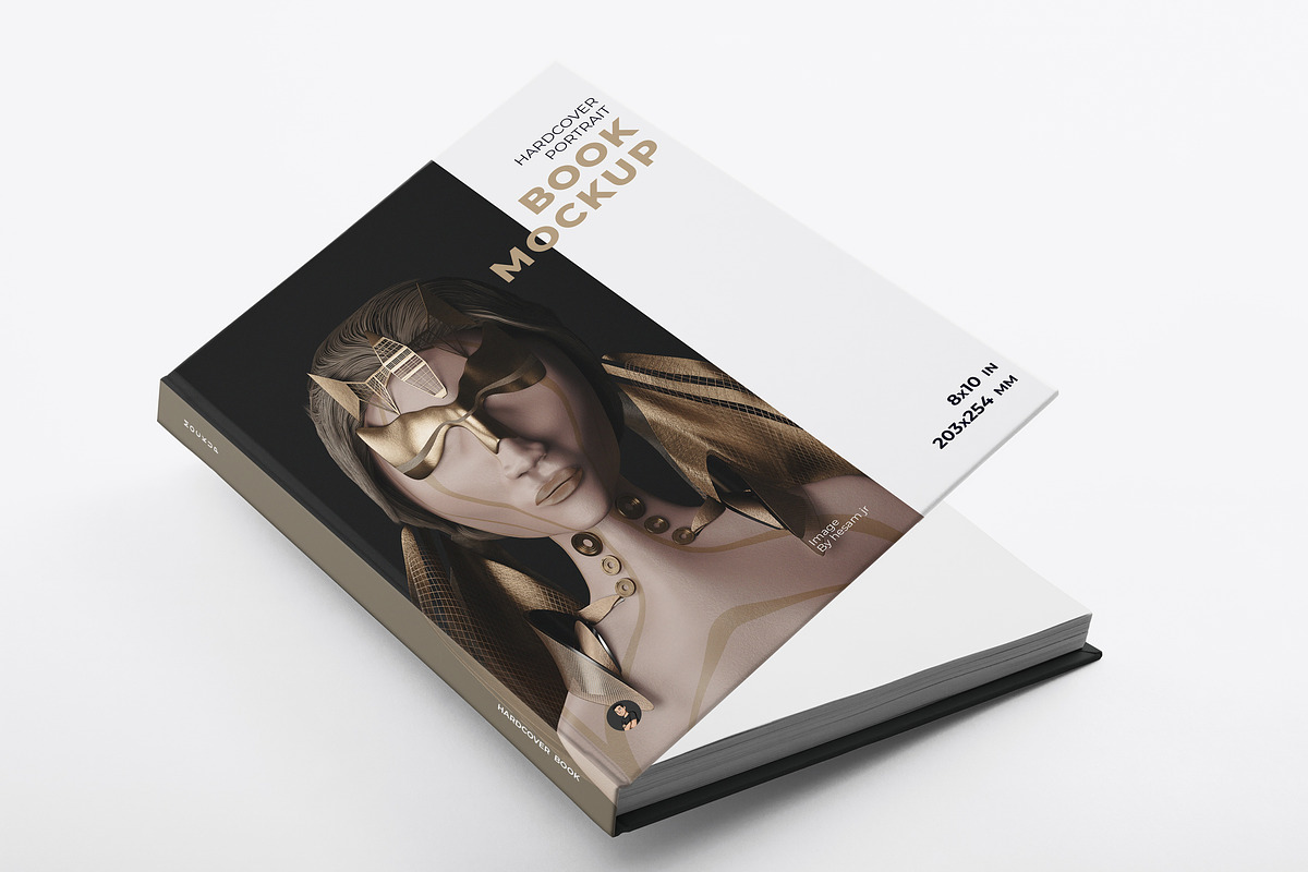 8x10 In - Hardcover Book Mockups, a Print Template by Mockups by Carlos Viloria (Photo 3 of 13)
