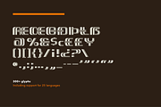 Genie - Op art font, a Font by SelfBuild Type (Thumbnail 7 of 19)