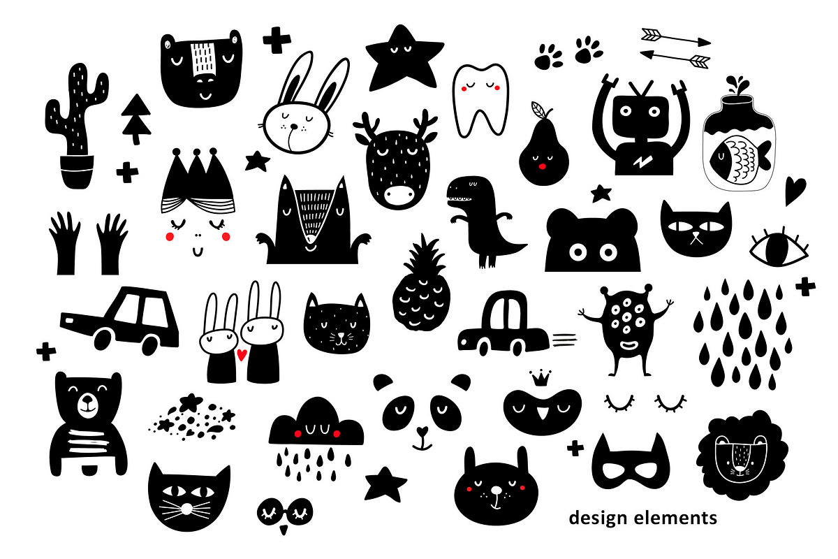 Scandinavian nursery prints, an Animal Illustration by eka panova (Photo 7 of 7)