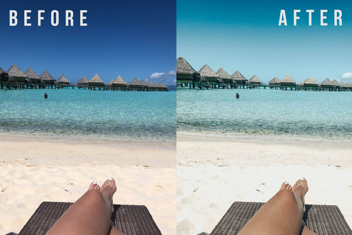 Mobile Lightoom Preset TROPICAL preview 4