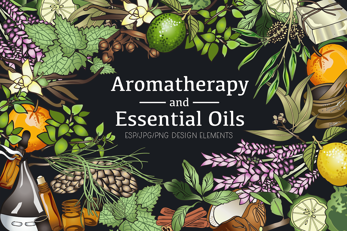 Aromatherapy and Essential Oils, an Illustration by Lady Spy (Photo 1 of 7)