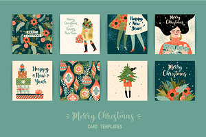 Merry Christmas Vector Collection