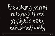 Sneeze TM – True Scribble, a Handwritten Font by Type Mania (Thumbnail 2 of 11)