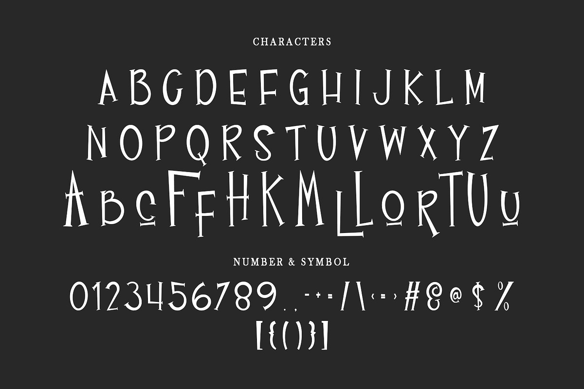 Umagicio Display Font, a Serif Font by Maulana Creative (Photo 5 of 7)