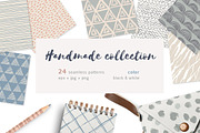 Bundle hand drawn patterns, a Pattern Graphic by Magnia (Thumbnail 2 of 17)