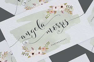 Storybook Calligraphy Script