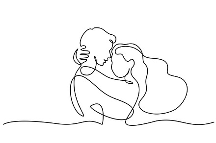 Valentines day romantic design, a Decorative Illustration by Valenty