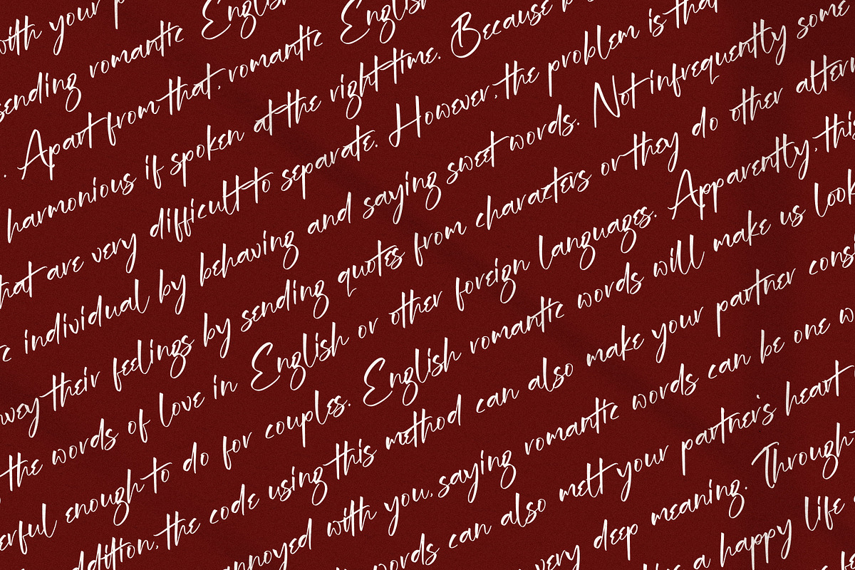 Wegirose, a Script Font by Integritype Studio (Photo 13 of 15)