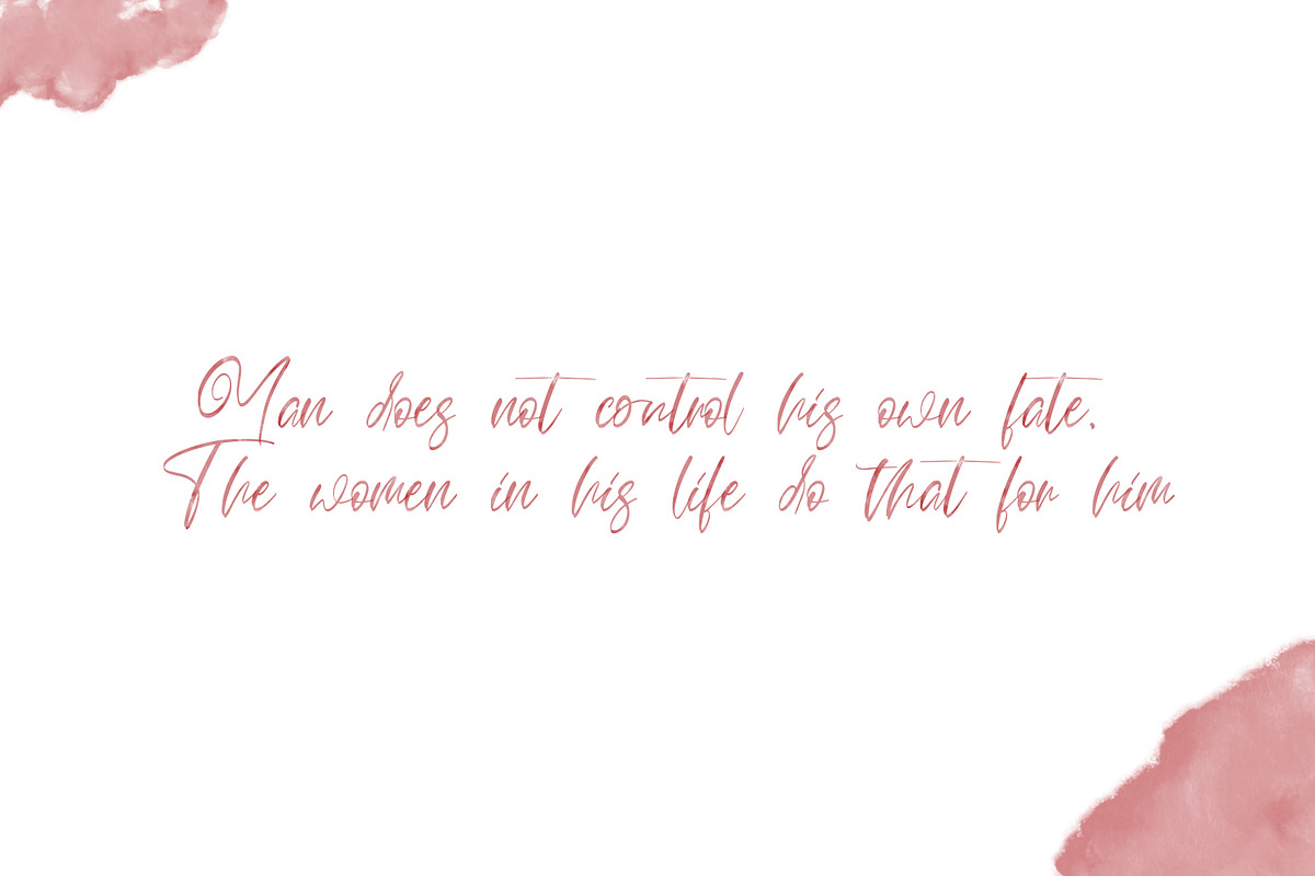 Omerta - Classy SVG Font preview 3