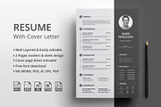 The Resume, a Resume Template by Rongmistiry (Thumbnail 1 of 5)