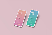Iphone 14 Clay Mockup, an iPhone Mockup by rahmatmoscae (Thumbnail 6 of 20)
