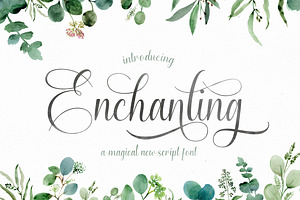 Enchanting Script Font