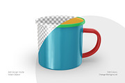 Enamel Mug Mockup Set, a Cups & Container Mockup by Country4k (Thumbnail 2 of 4)