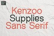 Kenzoo Supplies Playful Duo Font, a Sans Serif Font by Erifqizefont (Thumbnail 3 of 15)