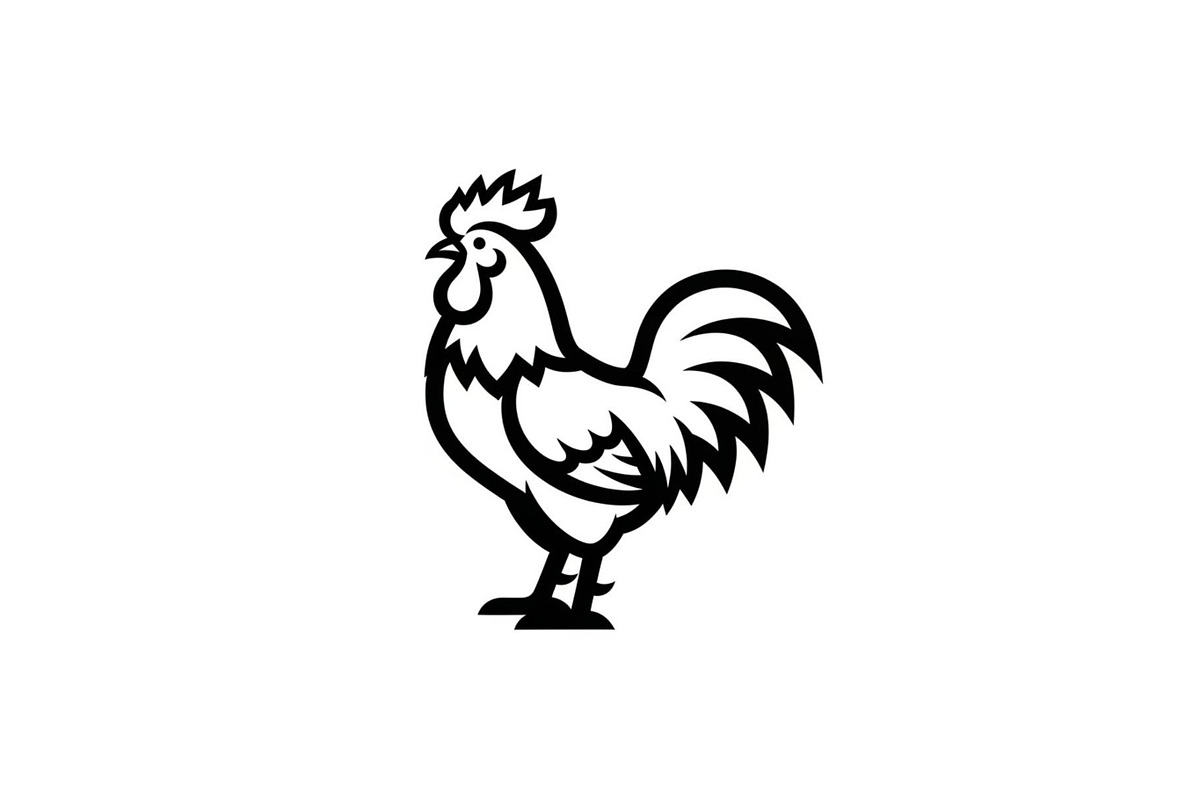 Rooster Chicken Silhouette Bundle, an Illustration by Designs_River (Photo 8 of 51)