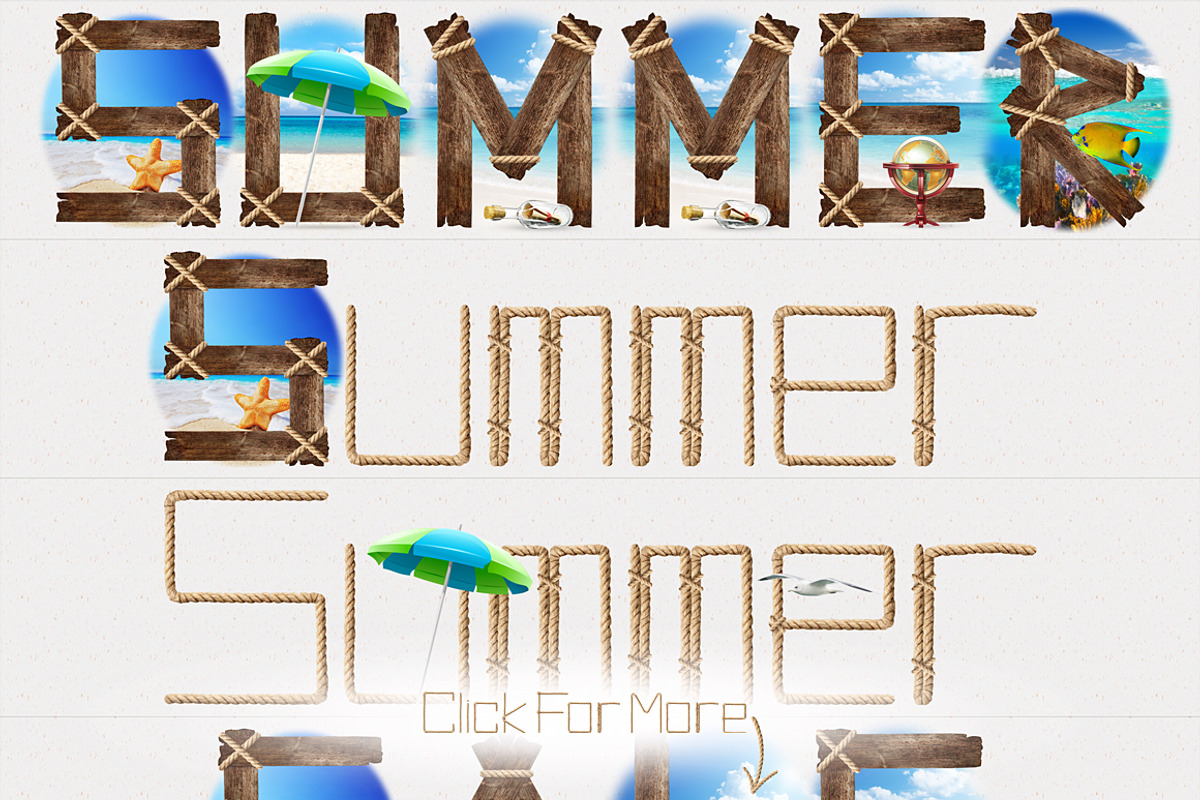 Driftwood Alphabet preview 5