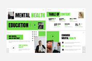 Mental Health Education Powerpoint, a Presentation Template by Eklip Studio (Thumbnail 3 of 6)