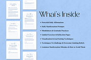 30 Day Manifestation Workbook, a Templates & Theme by The Chaos Project (Thumbnail 2 of 5)