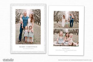 Christmas Card Template CC274