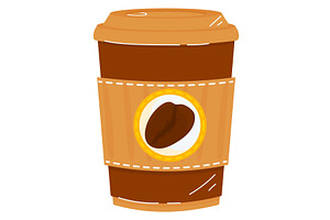 Disposable Coffee Cup With Lid