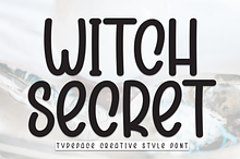 Witch Secret | Script Font