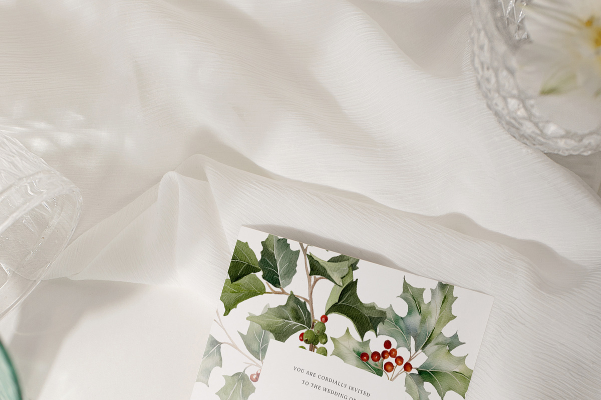 FLORAL WINTER BOX Watercolor Bundle, a Seasonal Illustration by Muse Artist (Photo 47 of 95)