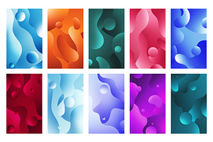 Liquid Abstract Background