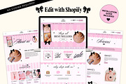 Pretty Pink Girly Shopify Theme, a Shopify Template by Template Twist Shop (Thumbnail 8 of 8)