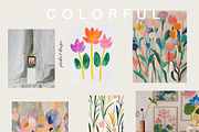 COLORFUL ABSTRACT Prints & Textures, a Background Graphic by Lana Elanor (Thumbnail 10 of 10)