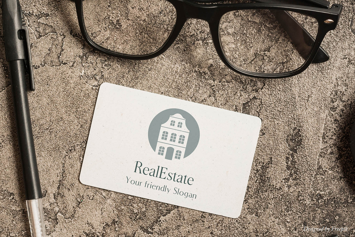Modern Real Estate Logo – Canva & AI, a Branding & Logo Template by Elibee (Photo 1 of 4)