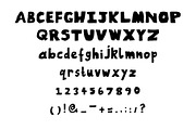 Rocky Rubble v2 Hand drawn font, a Sans Serif Font by Supersimbo © (Thumbnail 3 of 7)
