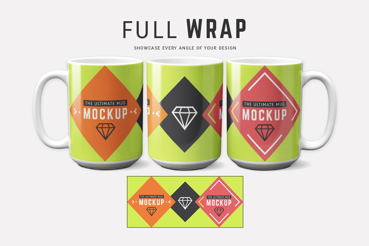 15 oz Mug Mockups (PSDs), a Cups & Container Mockup by Ultimate Mockups (Photo 3 of 7)