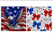 4th of July Glitter Digital Papers, a Texture Graphic by Printable Design Store (Thumbnail 2 of 3)